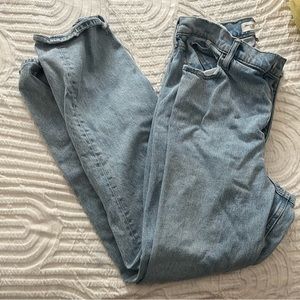 Abercrombie and Fitch the 90s straight ultra high rise curve love jeans